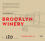 Brooklyn Winery Chardonnay 2012 Front Label