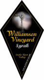 Williamson Orchards & Vineyards Syrah 2012 Front Label
