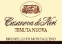 Casanova di Neri Brunello di Montalcino Tenuta Nuova (3 Liter Bottle) 2016  Front Label