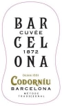 Codorniu Cuvee Barcelona 1872 Brut  Front Label