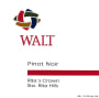 Walt Rita's Crown Pinot Noir 2011  Front Label
