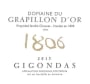 Domaine du Grapillon d'Or Gigondas 1806 2015 Front Label
