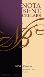 Nota Bene Cellars Miscela Proprietary 2004 Front Label