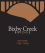 Bixby Creek Bridge Napa Valley Red 2016  Front Label