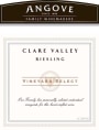 Angove Family Winemakers Clare Valley Vineyard Select Riesling 2009 Front Label