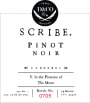 Scribe Carneros Pinot Noir 2012  Front Label