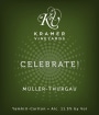 Kramer Celebrate Muller-Thurgau 2015  Front Label