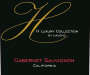 Havens H Luxury Collection Cabernet Sauvignon 2016  Front Label