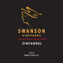 Swanson Salon Wine Selection Zinfandel 2014  Front Label