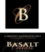 Basalt Cellars Cabernet Sauvignon 2013 Front Label