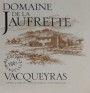 Domaine de la Jaufrette Vacqueyras 2010  Front Label