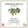 Grgich Hills Estate Fume Blanc (375ML half-bottle) 2019  Front Label