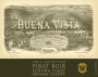Buena Vista Vinicultural Society Ida's Selection Pinot Noir 2014  Front Label