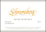 Schramsberg Blanc de Blancs (1.5 Liter Magnum) 2022 Front Label