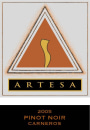 Artesa Carneros Pinot Noir 2005  Front Label