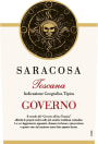 Saracosa Toscana Governo 2016  Front Label