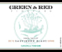 Green & Red Catacula Vineyard Sauvignon Blanc 2010 Front Label