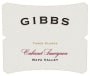Gibbs - Napa Valley Three Clones Cabernet Sauvignon 2018  Front Label