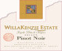 WillaKenzie Estate Triple Black Slopes Pinot Noir 2002  Front Label