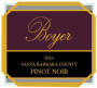 Boyer Pinot Noir 2016  Front Label