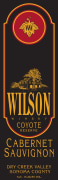 Wilson Winery Coyote Reserve Cabernet Sauvignon 2014  Front Label