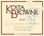 Kosta Browne Gap's Crown Vineyard Pinot Noir (5 Liter) 2010  Front Label