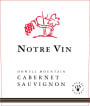 Notre Vin Howell Mountain Cabernet Sauvignon 2011 Front Label