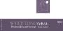 Whetstone Wine Cellars Phoenix Ranch Vineyard Syrah 2007  Front Label