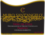 Chiaromonte Muro Sant'Angelo Primitivo 2013  Front Label
