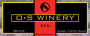 O.S Winery Red 2010  Front Label