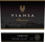 Viansa Winery Reserve Primitivo 2012  Front Label