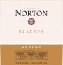 Bodega Norton Reserva Merlot 2012  Front Label