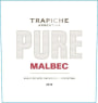 Trapiche Pure Malbec 2012  Front Label