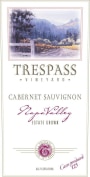 Trespass Vineyard Cabernet Sauvignon 2009  Front Label