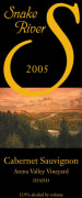 Snake River Winery Arena Vineyard Cabernet Sauvignon 2005 Front Label