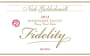 Goldschmidt Vineyard Crazy Creek Estate Fidelity 2013  Front Label