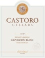 Castoro Cellars Sauvignon Blanc 2017  Front Label