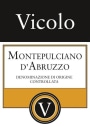 Vicolo Montepulciano d'Abruzzo 2016  Front Label