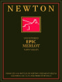 Newton Epic Merlot 1998  Front Label