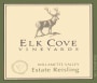 Elk Cove Estate Willamette Valley Riesling 2005  Front Label