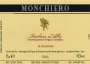 Monchiero Barbera d'Alba Superiore 2015  Front Label