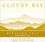 Cloudy Bay Riesling 2010  Front Label