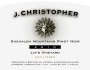 J. Christopher Chehalem Mountains Lia's Vineyard Pinot Noir 2010  Front Label