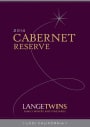 LangeTwins Reserve Cabernet 2014  Front Label