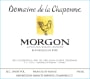 Domaine de la Chaponne Morgon 2018  Front Label
