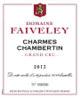 Faiveley Charmes-Chambertin Grand Cru 2013  Front Label