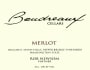 Boudreaux Cellars Merlot 2005  Front Label