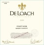 DeLoach Marin County Pinot Noir 2009  Front Label