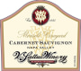 V. Sattui Morisoli Vineyard Cabernet Sauvignon 2013  Front Label