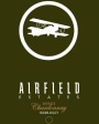 Airfield Estate Unoaked Chardonnay 2015 Front Label